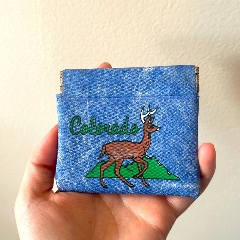 Vintage Colorado Coin Purse